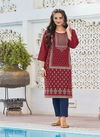 MASAKALI 1 Rayon Designer Fancy Regular Wear Latest Kurti Collection